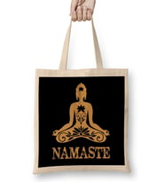 Namaste Yoga Bez Çanta Uzun Saplı