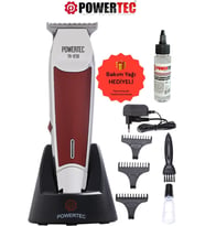 Powertec TR-658 Profesyonel Sakal-Ense Tıraş Makinesi