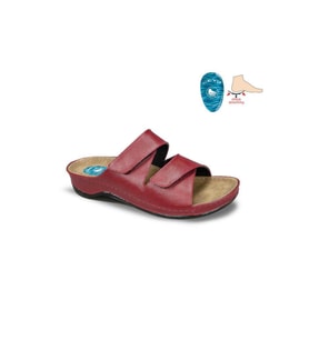 Ceyo 9946 Topuk Jelli Orthopedix Kadın Terlik Bordo 36-40