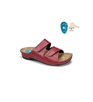 Ceyo 9946 Topuk Jelli Orthopedix Kadın Terlik Bordo 36-40