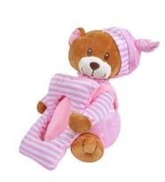 Peluş Çerçeveli Ayı Pembe 25cm