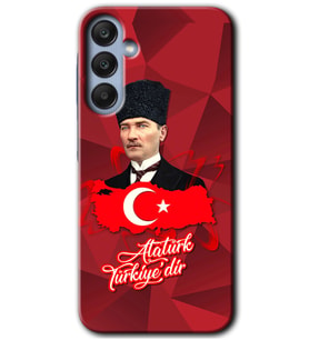 Galaxy A35 Kılıf HD Desen Baskılı Kılıf - Atatürkiye