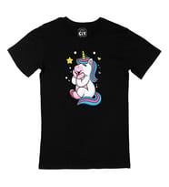 Unicorn Siyah Tişört