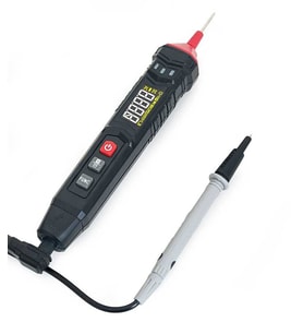 Mayilon HT121 Kalem Tip Akıllı Multimetre Işıklı ve Sesli Alarm Fenerli