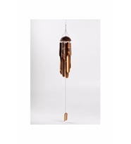 Bambu Coconat Kafalı Rüzgar Çanı 50 Cm