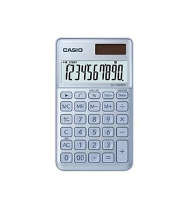 CASIO SL1000SC-BU-N-DP 10 HANE HESAP MAKİNESİ - MAVİ