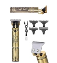 Mey İthalat® Saç Sakal Vücut Tıraş Makinesi Çizik Atma Makinesi Paslanmaz Çelik