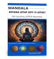 Mandala Boyama Kitap Seti (4 Kitap)