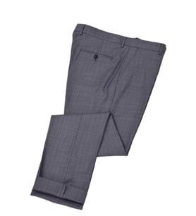 Erkek Klasik Pilesiz  Kumaş Pantolon BGL-ST04740 (Gri)