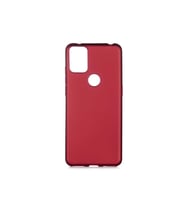 Alcatel 3X 2020 Uyumlu Kılıf Zore Premier Silikon Kapak (Mürdüm)