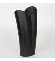 Vitale Siyah Spiral Vazo 11*18*39 Cm AK.JM00013