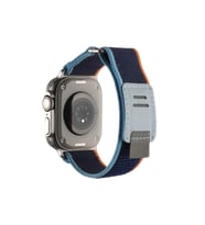 Apple Watch Ultra 49mm Uyumlu Hasır Kordon Zore KRD-106 Strap Kayış (Lacivert)