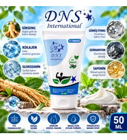 DNS International Ginseng Kolajen Glukozamin ve Gümüş İyonlu Masaj Kremi 50 ml