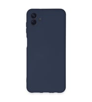 Samsung Galaxy A04e Kılıf Nano İçi Kadife Silikon - Lacivert