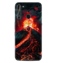 Casper Via X20 Kılıf Silikon Desen Yanardağ 1611