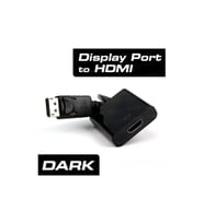 Dark DisplayPort to HDMI Dişi Çevirici 4K