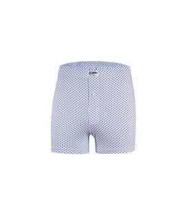 Yıldız Erkek Penye Emprime Desenli Boxer 35 - 3 Adet (Beyaz)