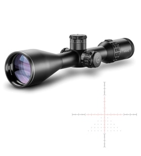 HAWKE SideWinder 30mm SFP 6-24X56 20x 1.2 Mil Dot + (Half Mil Reticle) Yivli Tüfek Dürbünü 17260
