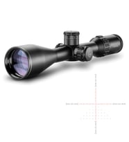 HAWKE SideWinder 30mm SFP 6-24X56 20x 1.2 Mil Dot + (Half Mil Reticle) Yivli Tüfek Dürbünü 17260