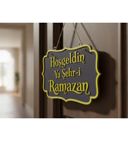 İslami Kapı Tabelası – Duvar ve Kapı Ev Dekorasyonu
