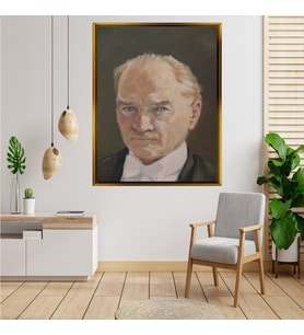 ÇERÇEVELİ ATATÜRK TABLO S508