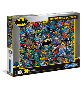 Clementoni - 1000 Parça Batman Yetişkin Puzzle - Impossible