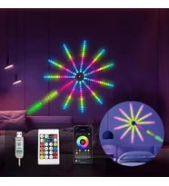 Rgb Led’Li Işıklı Ses Kontrüllü Havai