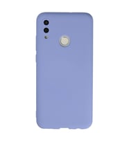 Huawei P Smart 2019 Kılıf Nano İçi Kadife Silikon - Lila