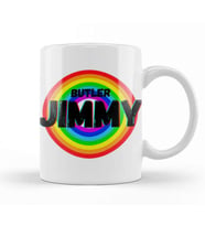Jimmy Butler   Basketball gifts Vintage Retro Rainbow Quotes For BOYS AND Dad Kupa Bardak Porselen