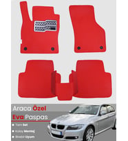 BMW 3 SERİSİ E90 SEDAN (2005-2013) Uyumlu EVA Paspas Tam Set–Araca Özel,Su Geçirmez