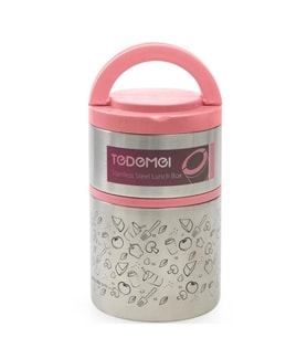 2 Katlı Çift Duvarlı 930 ml Yemek Termosu