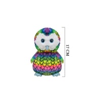 Baykuş Peluş Oyuncak 17 cm (Çok Renkli)