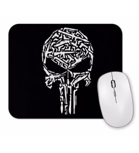 Caveira Armas Mouse Pad