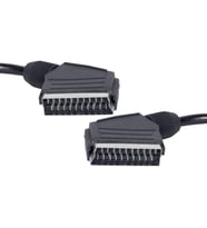 7 MM SİYAH SCART SCART KABLO