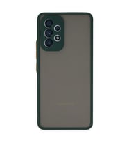 Samsung Galaxy A73 5g Kılıf Montreal Silikon Kapak - Yeşil