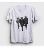 Presmono Unisex Beyaz Alliance Skibidi Toilet T-Shirt 479018tt (Beyaz)