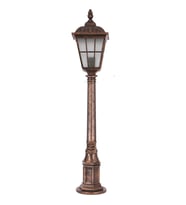 AVONNI BSU-68183-BKR-B Kahverengi Boyalı Dış Mekan Aydınlatma E27 ABS Akrilik Cam 20cm