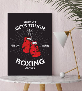 BK Gift Boxing Tasarımlı Kanvas Tablo-3