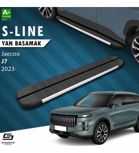 S-Dizayn Jaecoo J7 S-Line Aluminyum Yan Basamak 183 Cm 2023 Üzeri