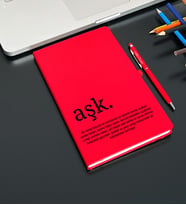 Kişiye Özel Deri Tasarım Defter TS40