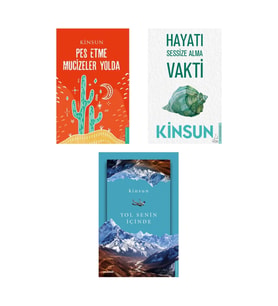 Pes Etme Mucizeler Yolda + Hayatı Sessize Alma Vakti + Yol Senin Içinde- 3 Kitap Set
