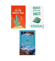 Pes Etme Mucizeler Yolda + Hayatı Sessize Alma Vakti + Yol Senin Içinde- 3 Kitap Set