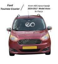 Ford Tourneo Courier ABS Krom Kaplama Ayna Kapağı 2 prç.2014 Üzeri P.Çelik