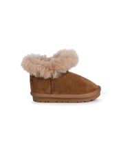 Buckhead 3062 Çocuk İçi Kürklü Kısa Süet Bot (Camel)