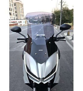 MOTOCAM RKS RZ 250 S Ön Cam 2022-2026 Model 68cm Füme Renkli 4mm UZUN