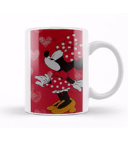 Minnie Mouse Kupa Bardak Porselen