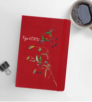 Kişiye Özel 13x21 Kırmızı Defter-2