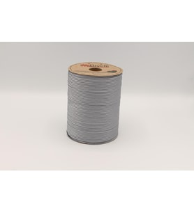 Biyelli Saten İpli Biye Gri 13MM