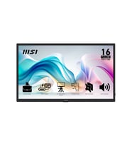 Msı 15.6 Pro Mp165 E6 1920X1080 (Fhd) 16:9 Flat Ips 60Hz 4Ms Portatıf Monıtor