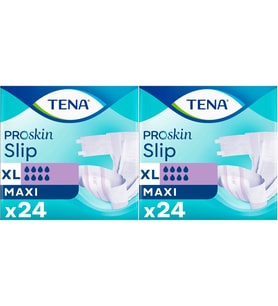 Tena Proskin Slip Maxi Bel Bantlı Yetişkin Bezi XL - Ekstra Large - Extra Large 48 Adet